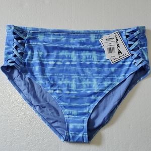 California Sunshine Tie Dyed Blue Bottoms